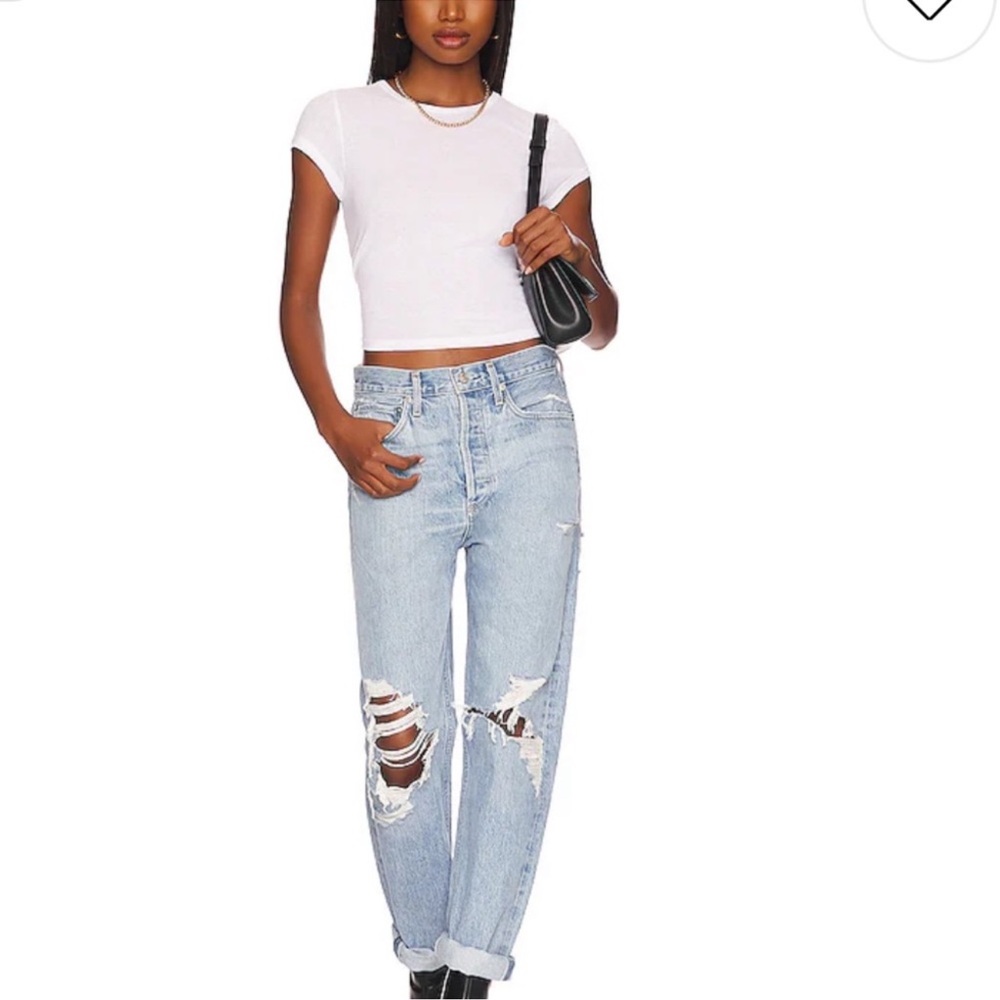 Agolde 90’s mid rise loose fit jeans